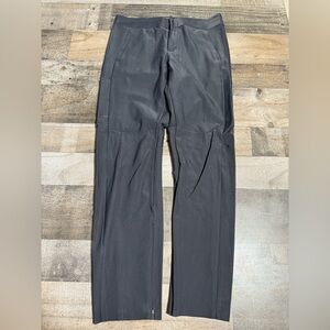 Athleta Stellar Trouser Pant- Zipper Ankle- 8